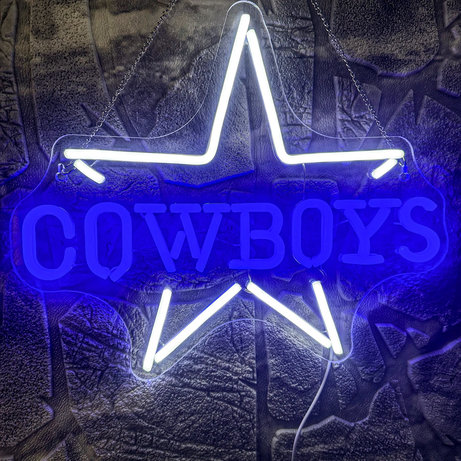 Cowboy star Neon Light Home Shop Home BAR Art Game Party Children\'s room cave  Aesthetic neon signs star wall decoration lamps