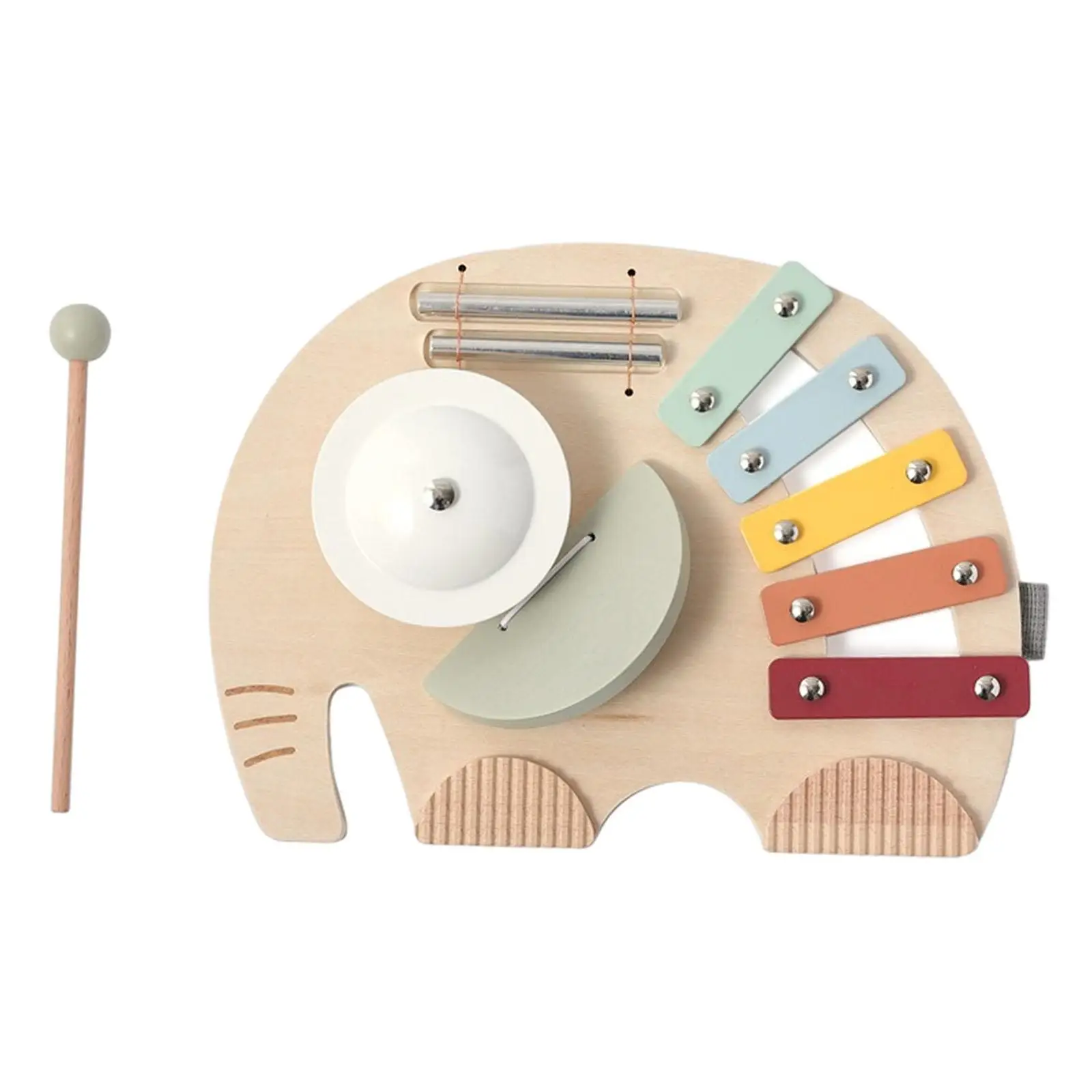 

5 Note Wood Xylophone Educational Music Toy for Kids for Outside Home Event
