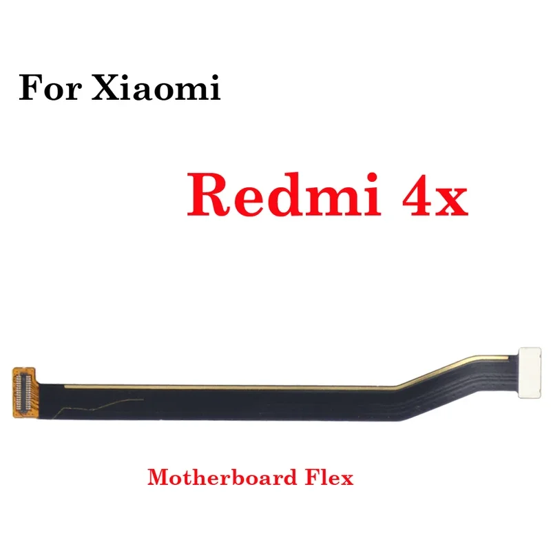 USB Dock Charger Connector Charging Port Power Volume ON OFF Mother Main Board Flex Cable Ear Speaker For Redmi 4X