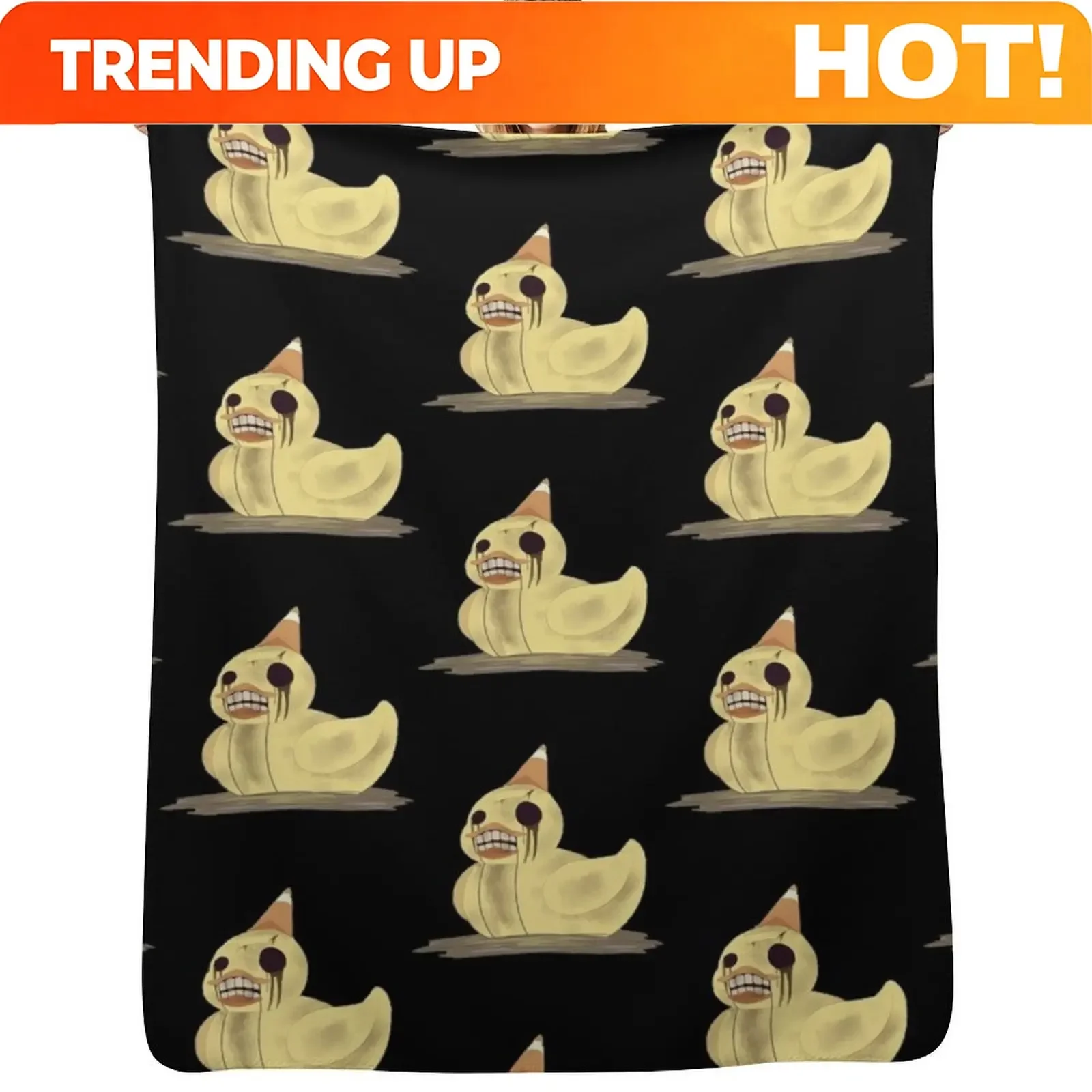 Custom Dark Deception Dread Ducky Throw Blanket Cozy Napping Blanket Gift For Mom Dad