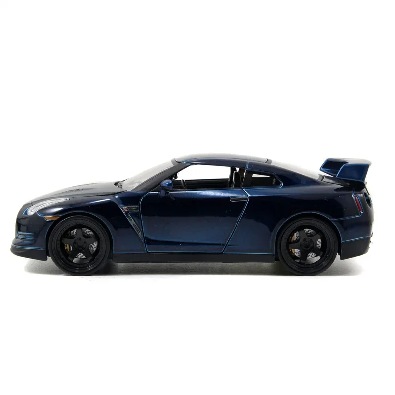 Jada 1:24 Brian’s 2009 Nissan GT-R R35 High Simulation Diecast Car Metal Alloy Model Car Children's Toys Collection Gifts