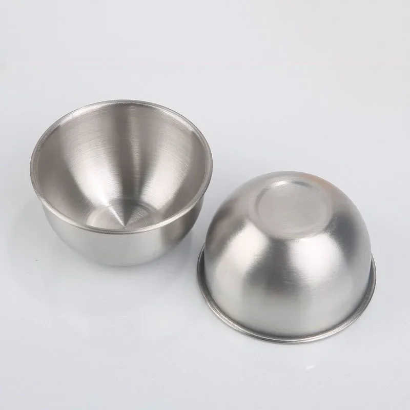 New Mini Stainless Steel Bowl Kitchen High Temperature Resistance Rice Soup Food Container Durable Household Bowls Eco-Friendly