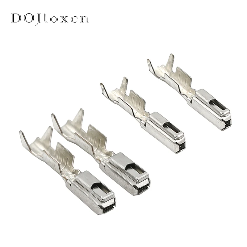 10/20/50/100/200 Pcs 5-968221-1 Automotive Connector Terminal Female Spring Crimping Range 0.5-0.75mm² 5-1241608-1 0.75-1.5mm²