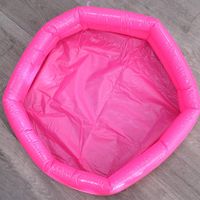 Foldable Summer Inflatable Swimming Pool 60cm PVC Baby Swimming Pool Round Outdoor Play Water Bathtub for Kids