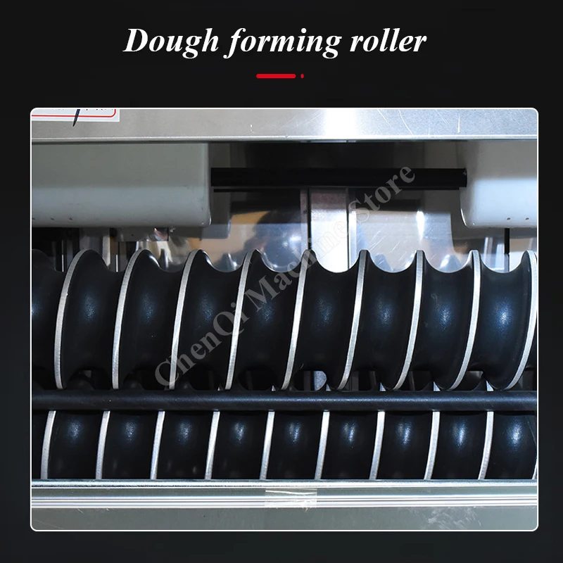 آلة تشكيل الخبز على البخار 3000 واط التجارية الفولاذ المقاوم للصدأ قاطع العجائن آلة تشكيل مانتو الكهربائية الأوتوماتيكية الكاملة