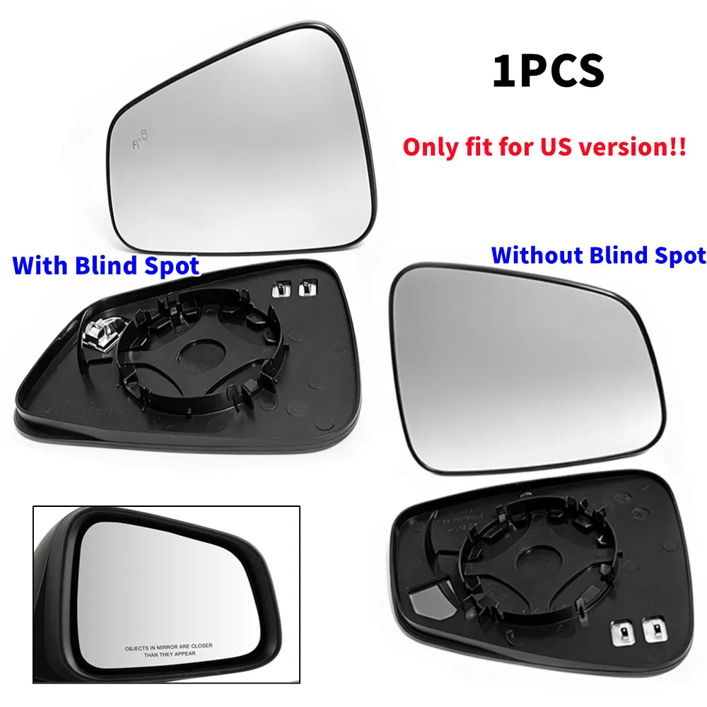 1PCS For US Chevy Trax Buick Encore 2013-2022 Left/Right Side Door Wing w/ Heated Mirror Glass Mirror Lens Replacement Part