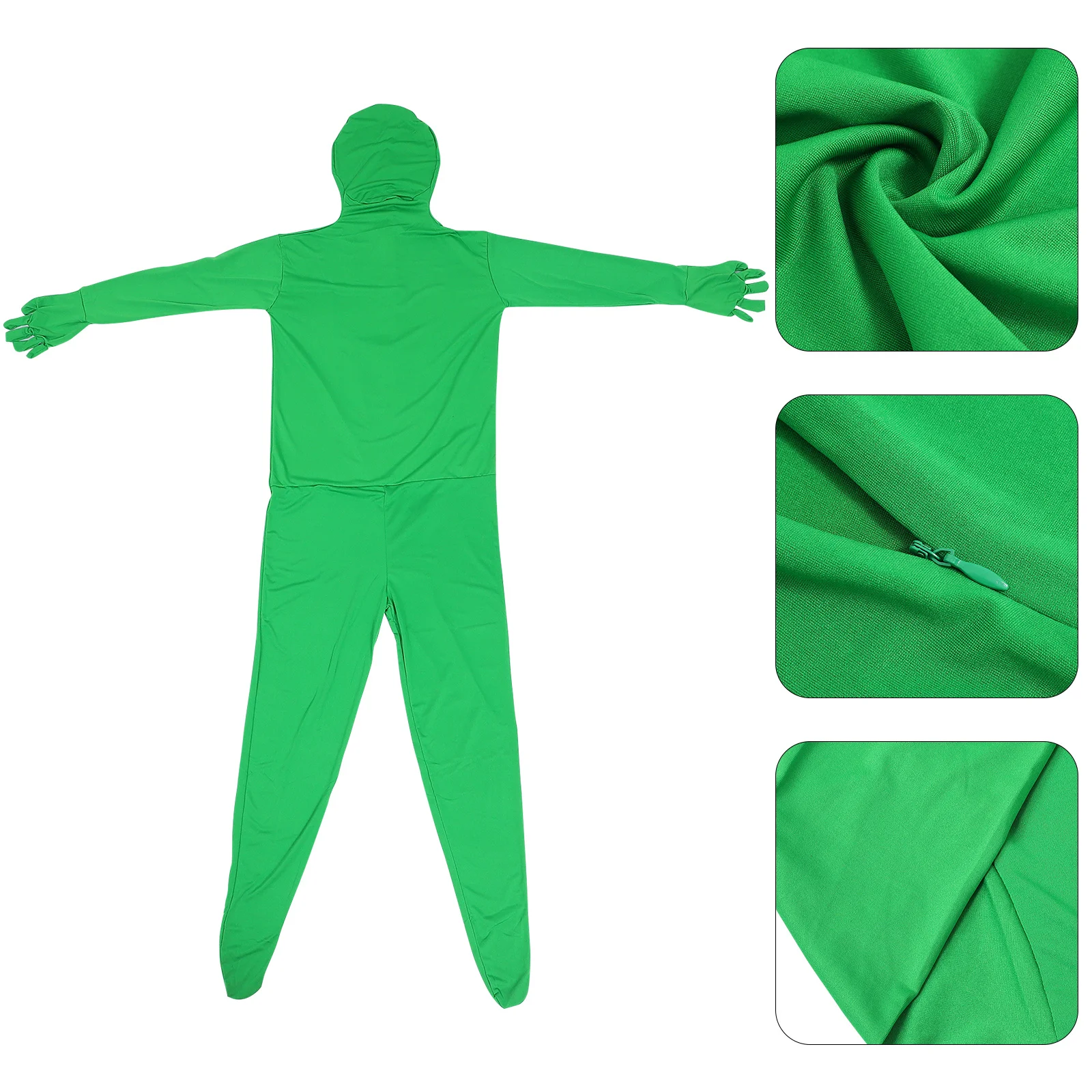 Invisible Cloak Halloween Costume Cosplay Supply Milk Silk Tights Smooth Flat Comfortable Wear Hot Water Wash Resistant