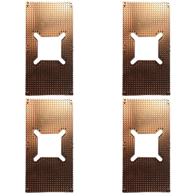ABRI-4X For RTX 3060 3080 3090 Backplane Pure Copper Heat Sink Graphics Card Memory Auxiliary Radiator 90X180MM(5Mm)