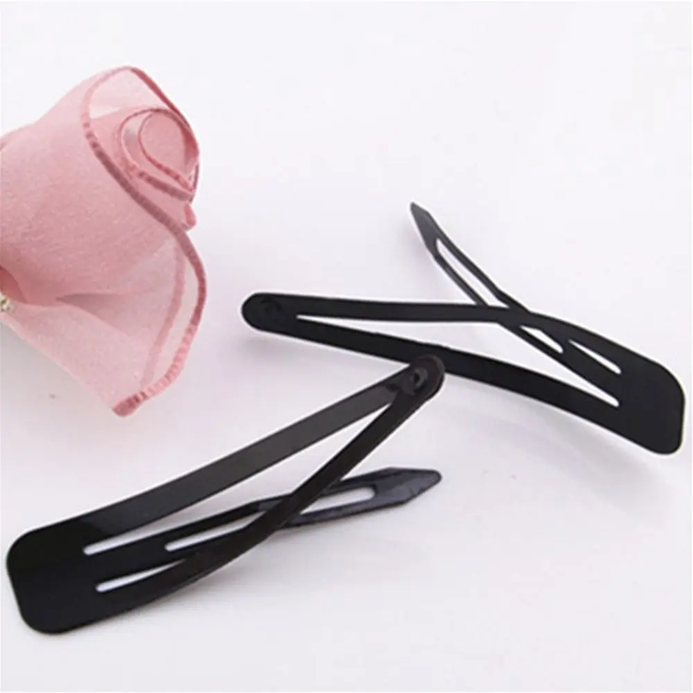 Black Color Simple Hairpin Hair Accessories Hairgrips Water Drop Clips Hairpins Hair Clip BB Clips Metal Clips Barrettes