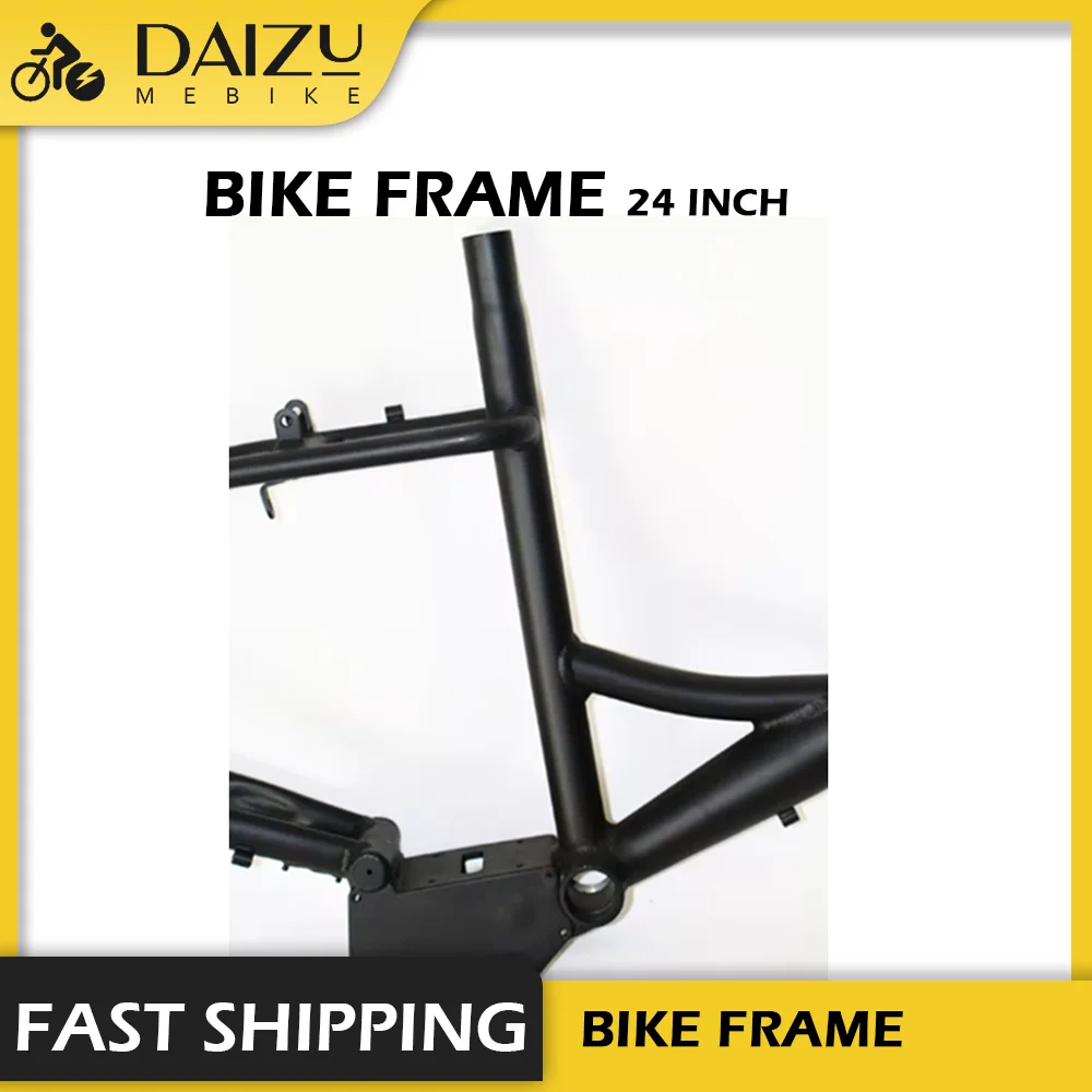 Lady City Bike Black Cycling for Women Bicycle Frame 24 Inch Aluminum Alloy Bike Accessories cuadro bicicleta 26pcs Ebike