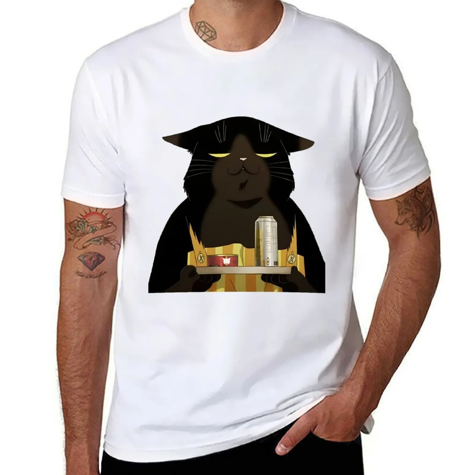 

The Masterful Cat Is Depressed Again Today T-Shirt t shirts cotton 100% t shirt for man 100 percent cotton T-Shirt