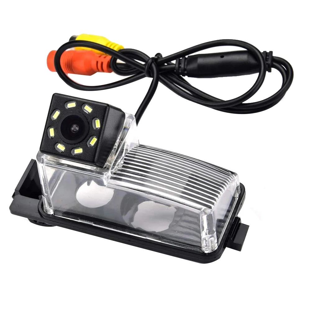 Car 8 LED Rear View Camera Waterproof HD Reversing Camera for Nissan Tiida/Versa Hatchback/Livina/Grand Livina/Pulsar