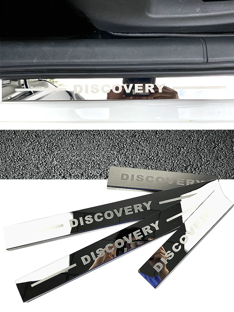 Voor Land Rover Discovery 3 4 5 Auto-Accessoires Welkom Deur Dorpel Cover Protector Roestvrijstalen Slijtplaat Styling Trim