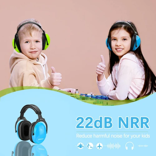 ZOHAN-protector auditivo pasivo para niños, orejeras de seguridad, auriculares con reducción de ruido, protectores auditivos DIY para niños con autismo