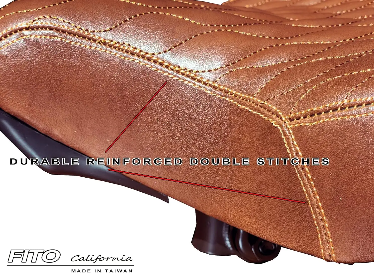 

Сделано в Тайване! Велосипедное седло GS Beach Cruiser с пружинной подвеской (коричневое)