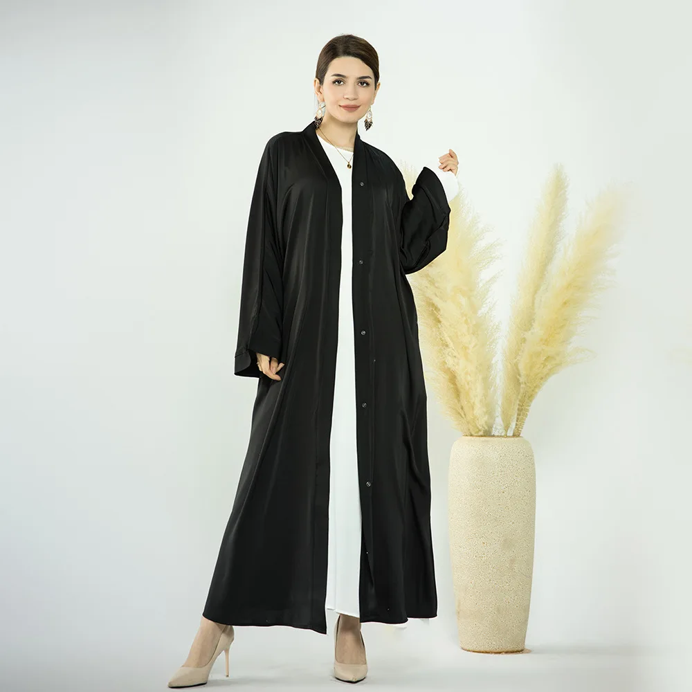 

Dubai Abaya Open Fashion Cardigan Muslim For Women Modest Robe Turkey Kaftan Ramadan Arabic Islamic Clothing Plain Maxi Robe