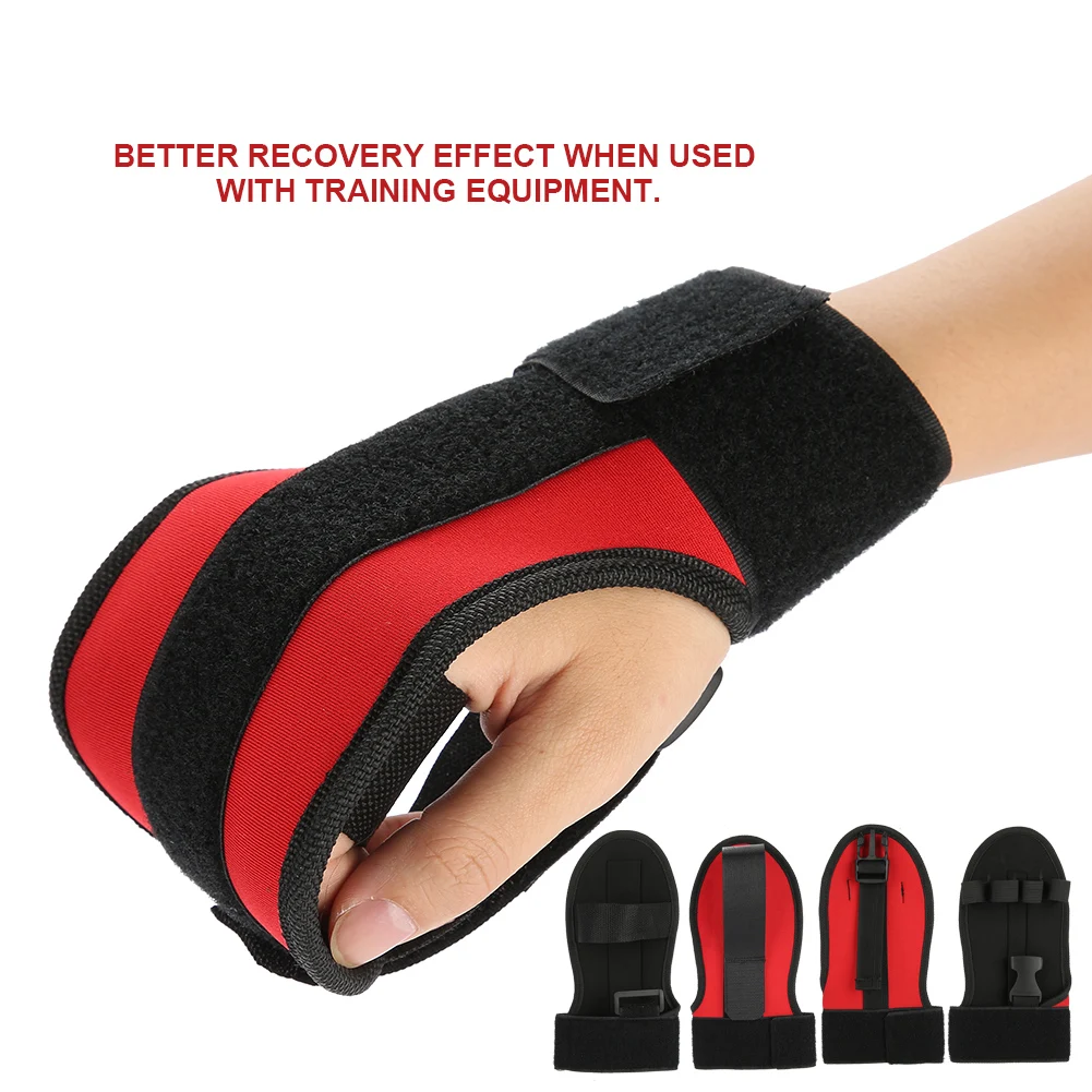 Rehabilitation Finger Gloves Brace Breathable Anti Slip Auxiliary Fixed Hand Fist Stroke Hemiplegia Patient Training PainRelieve