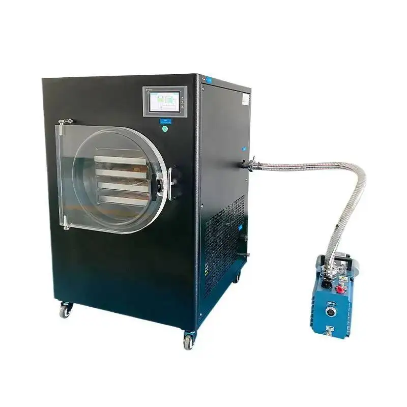 Best Mini Small Large Home Use Vacuum Food Fruit Freeze Dryer Price Drying Lyophilization Hine Lyophilizer For Sale