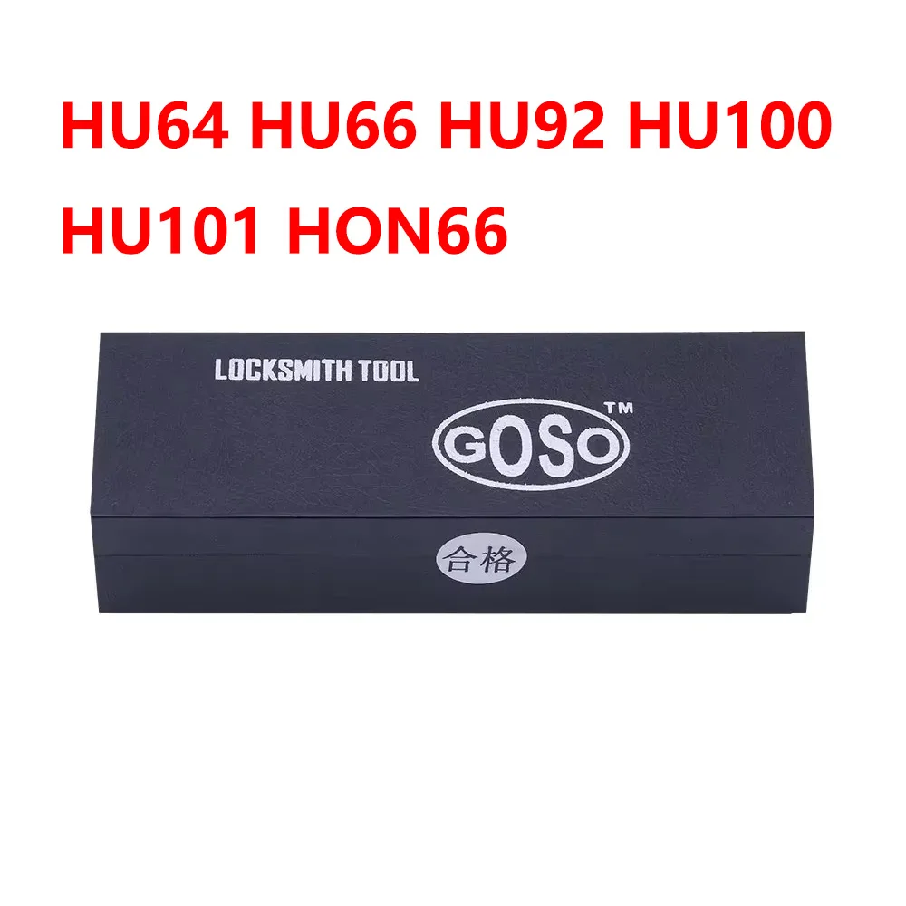 GOSO Original Inner Groove Locksmith Pick HU64 HU66 HU92 HU100 HU101 HON66 pick locksmith tools for BMW,FORD,peugeot,VW,Benz etc