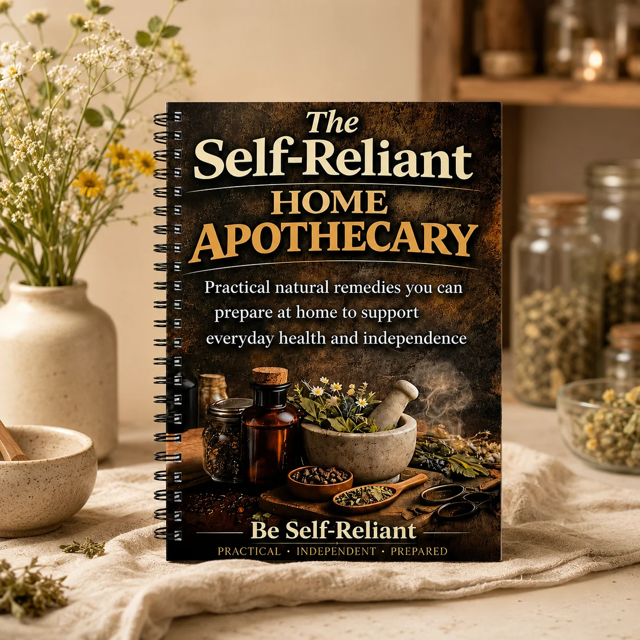 Self-Reliant Home Apothecary, - Health Wellness Planner ulasan dan harga