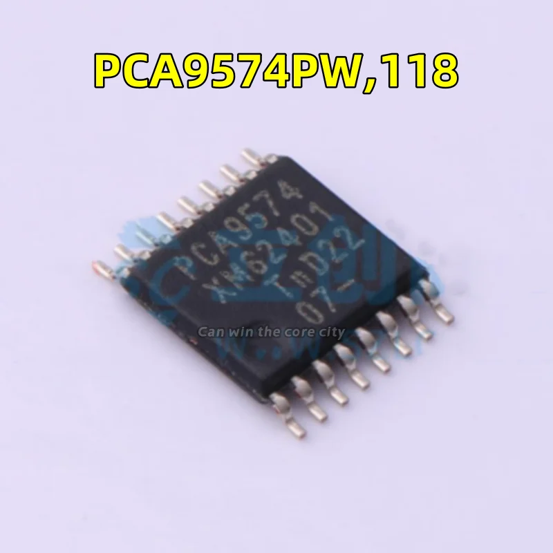 5-100 PCS/LOT New PCA9574PW, 118 screen printed PCA9574 package TSSOP-16 I/O extender IC chip