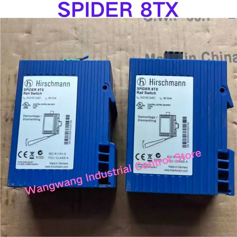 Second-hand test OK ,Network switch SPIDER 8TX