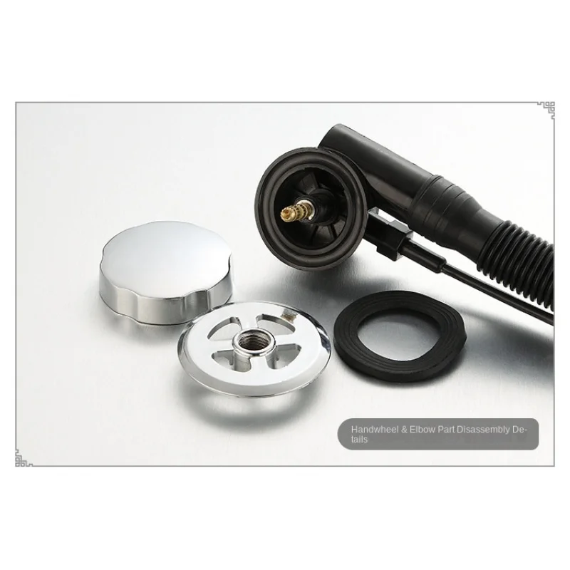 Bath Strainer Deodorant Drainer Hand Wheel Wire Control Style Large Flow Bathtub Drain