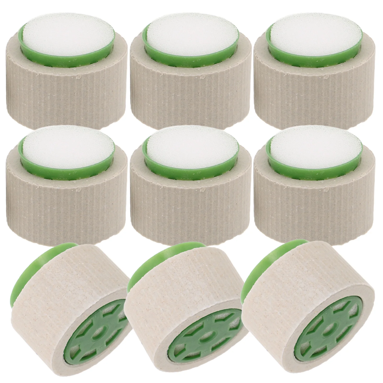 

9Pcs Aquarium Ceramic Rings Anti Floating Plant Pots for Stable Clamping and Healthy Growth Ceramic Weights for Aquatic Plants