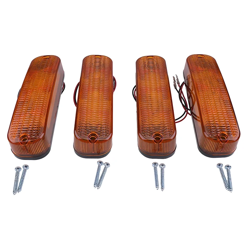 

4X LED Flashing Cab Light AR60250 for John Deere 4030 4230 4430 4040 4240 4440