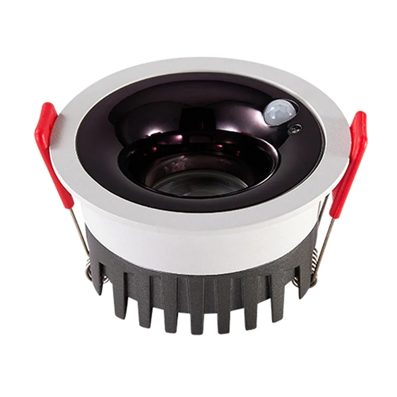 BHBD-7W PIR Motion Sensor Downlight Recessed Ceiling Light Energy Efficient Indoor Ceiling Lighting Fixture