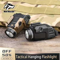 WADSN Tactical Metal Hanging Flashlight StreamL TL-R 800 Lumens Strobe High Power Dual Function Switch Airsoft Hunting LED Light