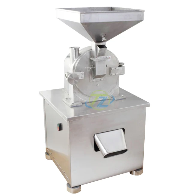 industrial grain pulverizer mill condiments crushing carob seed grinder henna powder grinding screw conveyor machine tianze