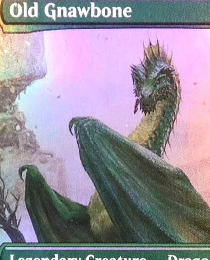 Holo/Foil (Old Gnawbone) TCG Magical Proxy Cards Game Black Top Quality Proxy Gathering Board Game Deck Trading Cards