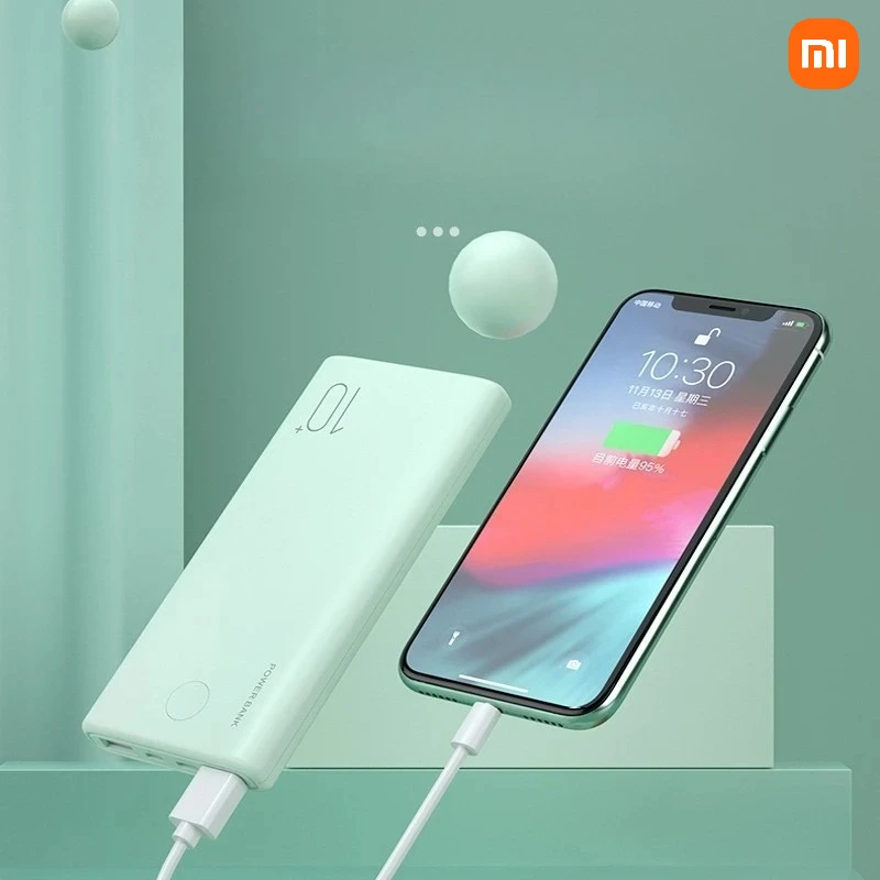 شاحن محمول فائق النحافة بقدرة 20000 مللي أمبير في الساعة لهاتف iPhone وSamsung