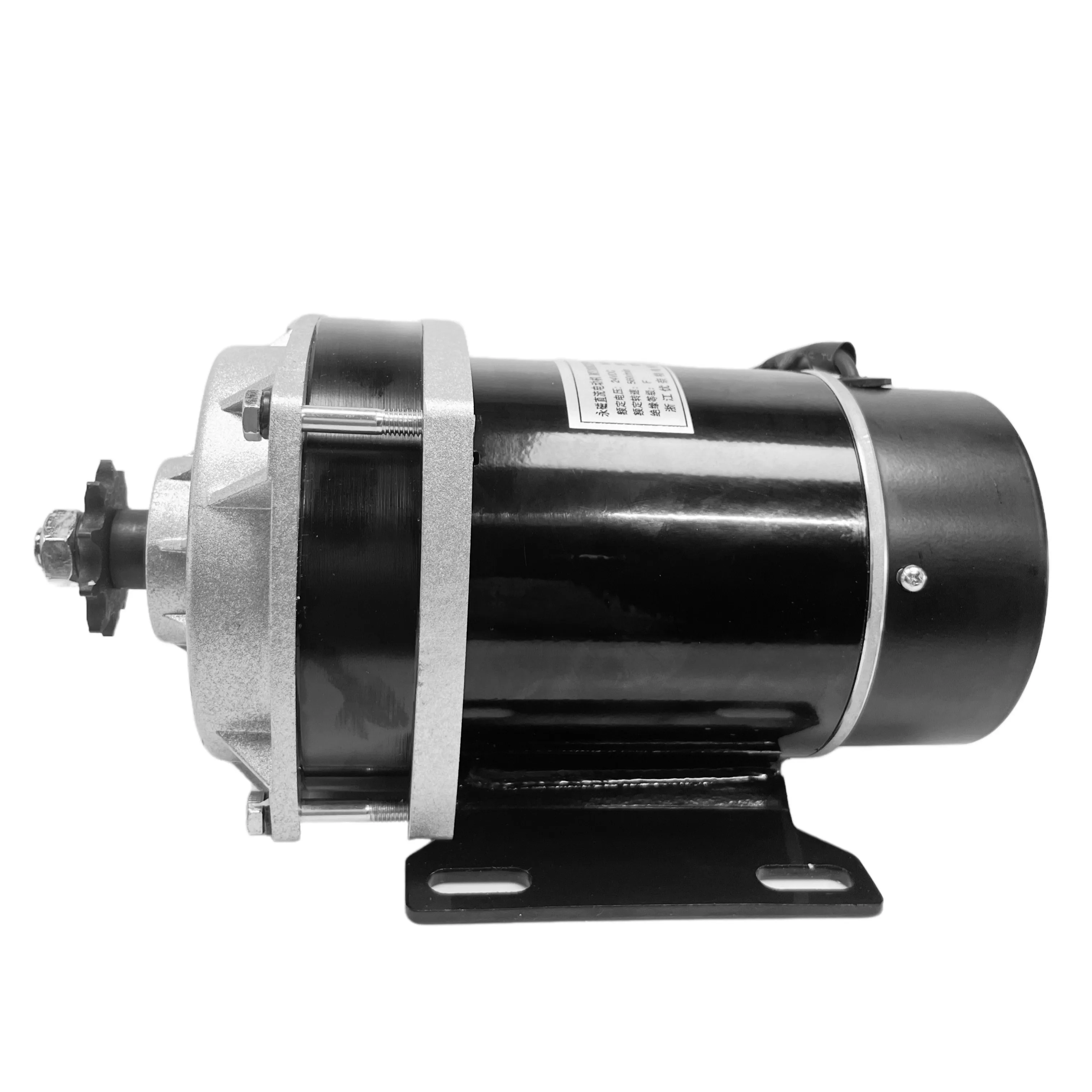 450w / 500W DC 24V 36V 48V Brush Gear Motor, DC Gear Brushed Motor,Direct Current Permanent Magnet Brush Motor MY1020ZXFH