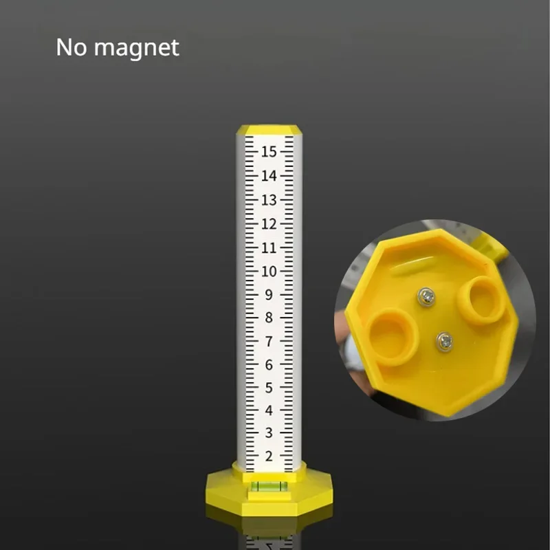 Artefato de nivelamento de quilha de aço leve, régua especial de nivelamento de teto, régua de altura igual, bastão gradiente, ferramenta de telhas