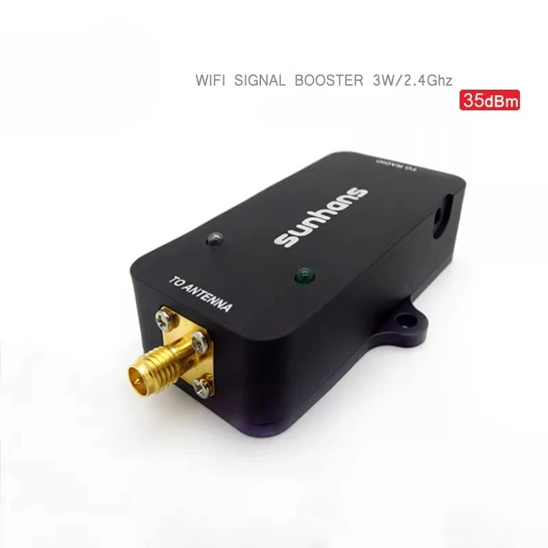

Усилитель беспроводного сигнала Sunhans 3W 2.4G для моделей самолетов, усилитель мощности сигнала, расширитель диапазона для радиоуправляемых дронов FPV