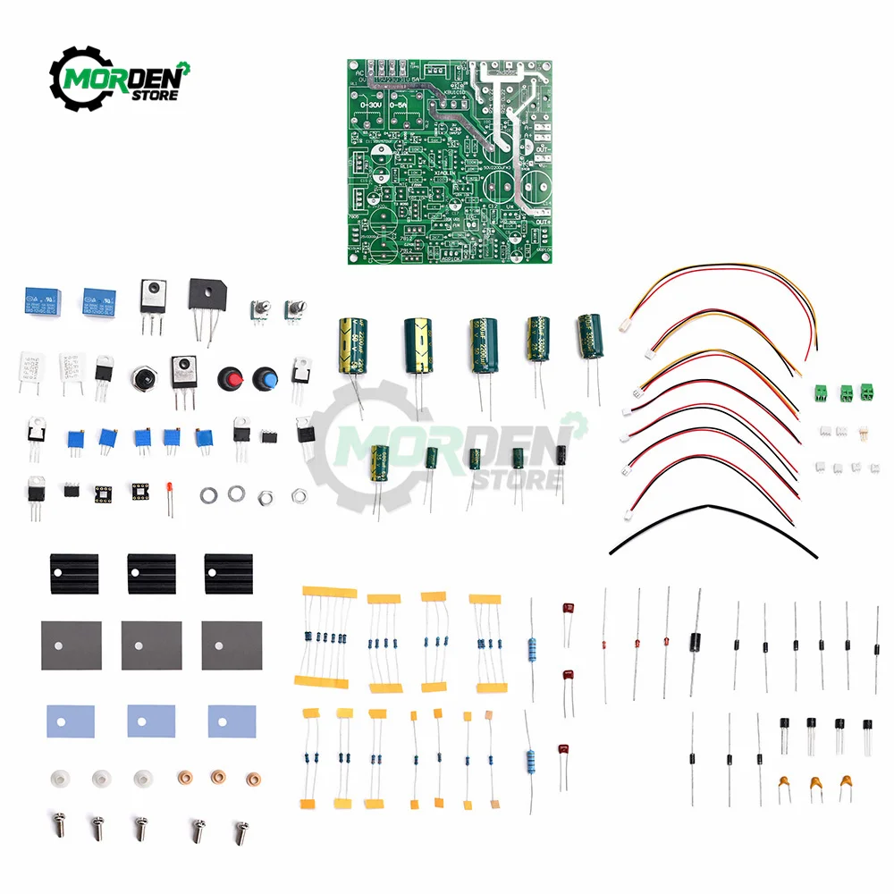 Adjustable  0-30V 0-5A Learning Experiment Power Board Constant Voltage And Current Power Board DIY Kit Power Supply Accessories