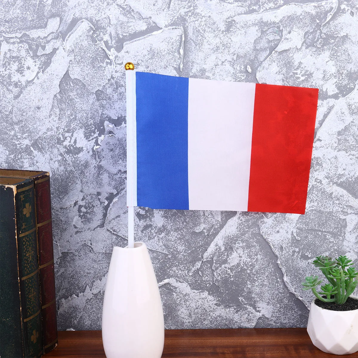 50 قطعة من أعلام الدولة على عصا ديكورات الأحداث العالمية صنعة بديعة لمسة ناعمة مثالية للمعرضات