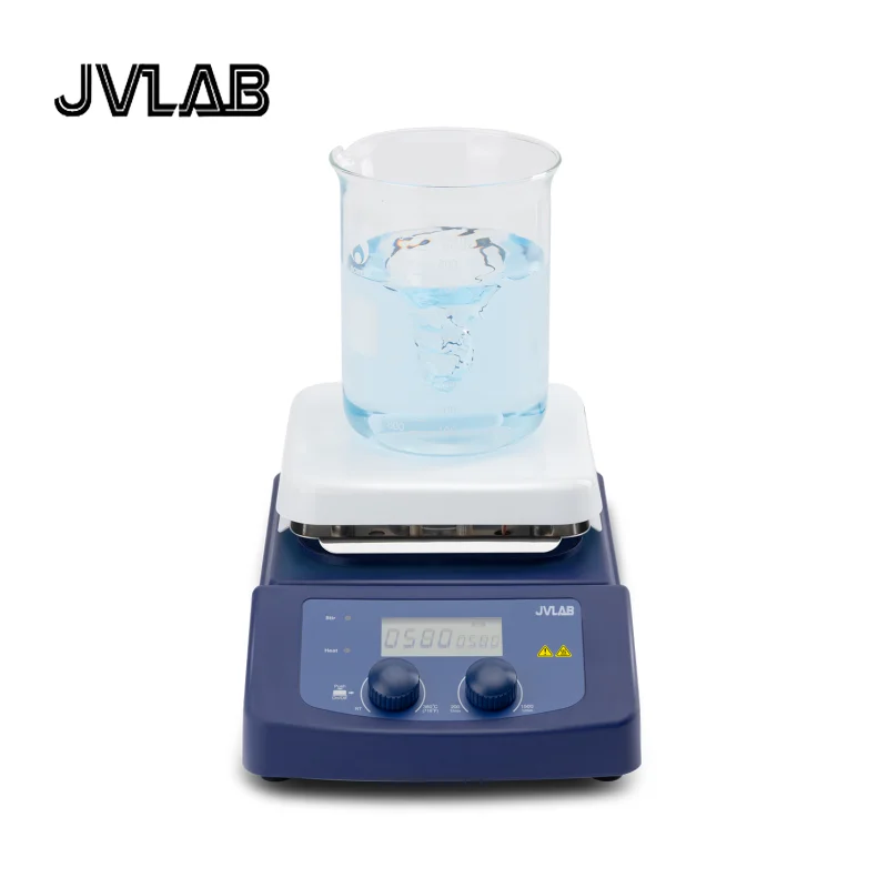 Magnetic Hotplate Stirrer MS-H380-Pro LCD Display Laboratorium Magnetic Stirrer dengan Dilapisi Keramik Plate Max Kapasitas 5L Temp. 380(C)