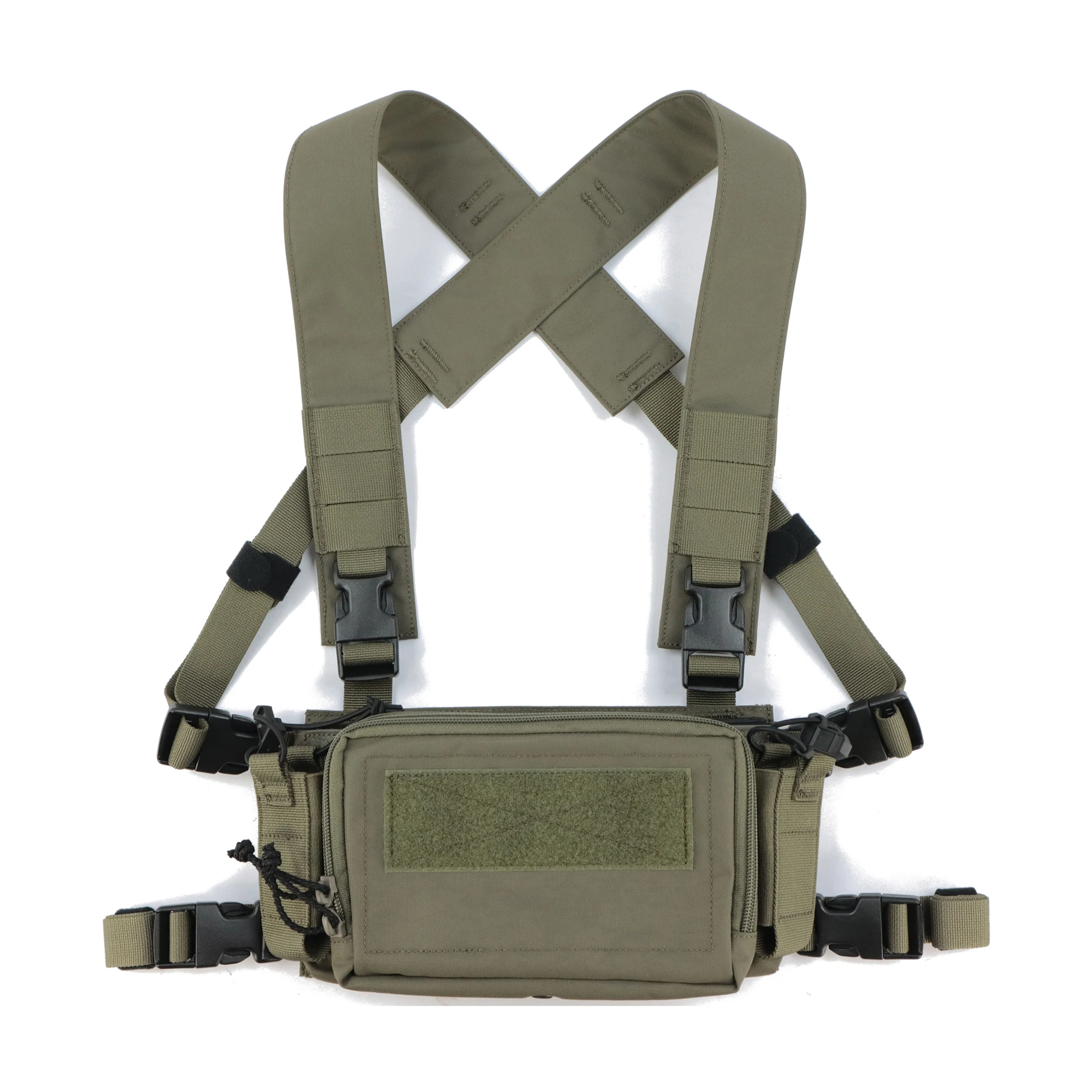 ApeForceGear D3CRM Chest Rig Tactical Airsoft M4 AR Camo X Strap Molle Military Hunting Vest Milsim Ourdoor Wargame