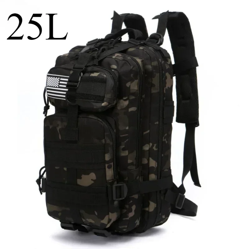Thuram 25L/50L Taktischer Rucksack Molle Tasche Outdoor Taschen Rucksack für Wandern Camping Trekking Jagd Angeln GYM Taschen Rucksäcke 5