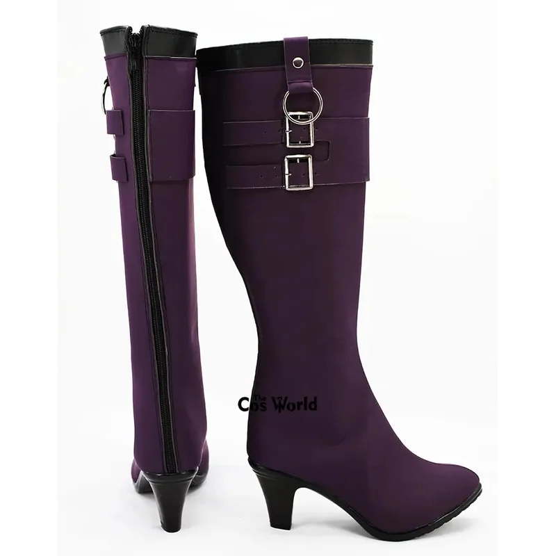 Danganronpa Kirigiri Kyouko Customize Anime Games Cosplay Shoes Boots