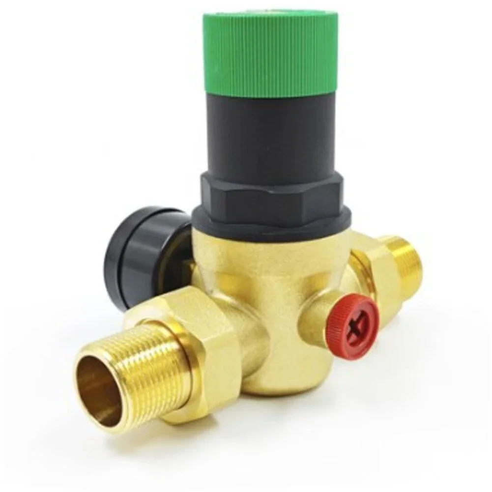 

1 шт. латунный регулируемый редукционный клапан 4/6 дюймов точек 1/2 (DN15) 3/4 (DN20)-25~70 ℃ Резьба G для стабилизатора давления воды