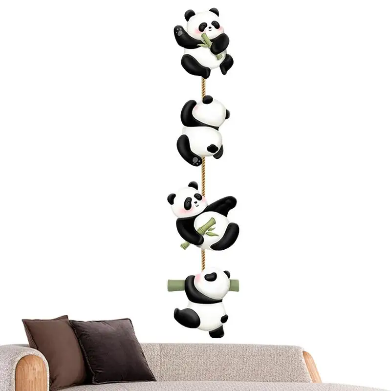 

Panda Painting Wall Art Creative Frameless Cute Wall Art Panda Wall Ornament Porch Decoration Painting Bedroom Hangings For