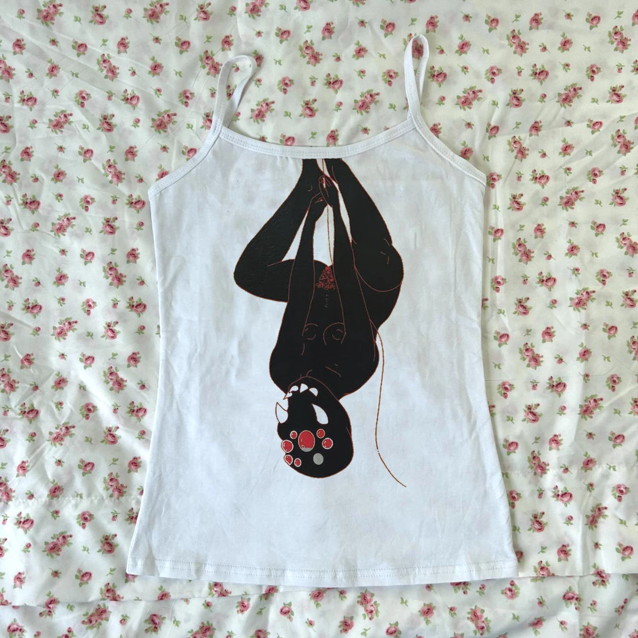 

Women's Gothic Graphic Tees Y2k Top 2000s Clothes Vintage sexy Female Clothing Emo Harajuku 2000s Tops leisure fashion Girl ﻿