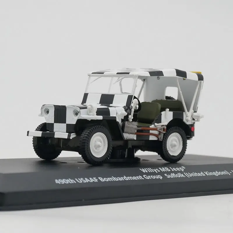 Diecast Ixo 1:43  Scale Jeep Willys MB 1945 Alloy Car Model