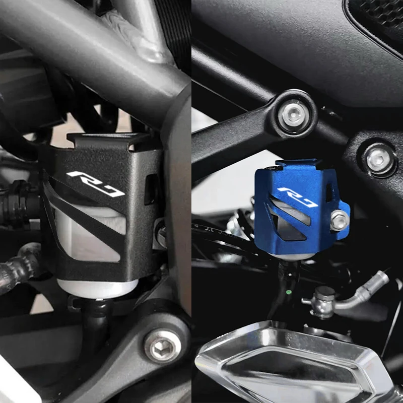 2026 Für YAMAHA YZF R1 R3 R6 R7 R9 R25 R125 Explosionszubehör Motorrad Hinterer Bremsflüssigkeitsbehälter-Deckel Schutz