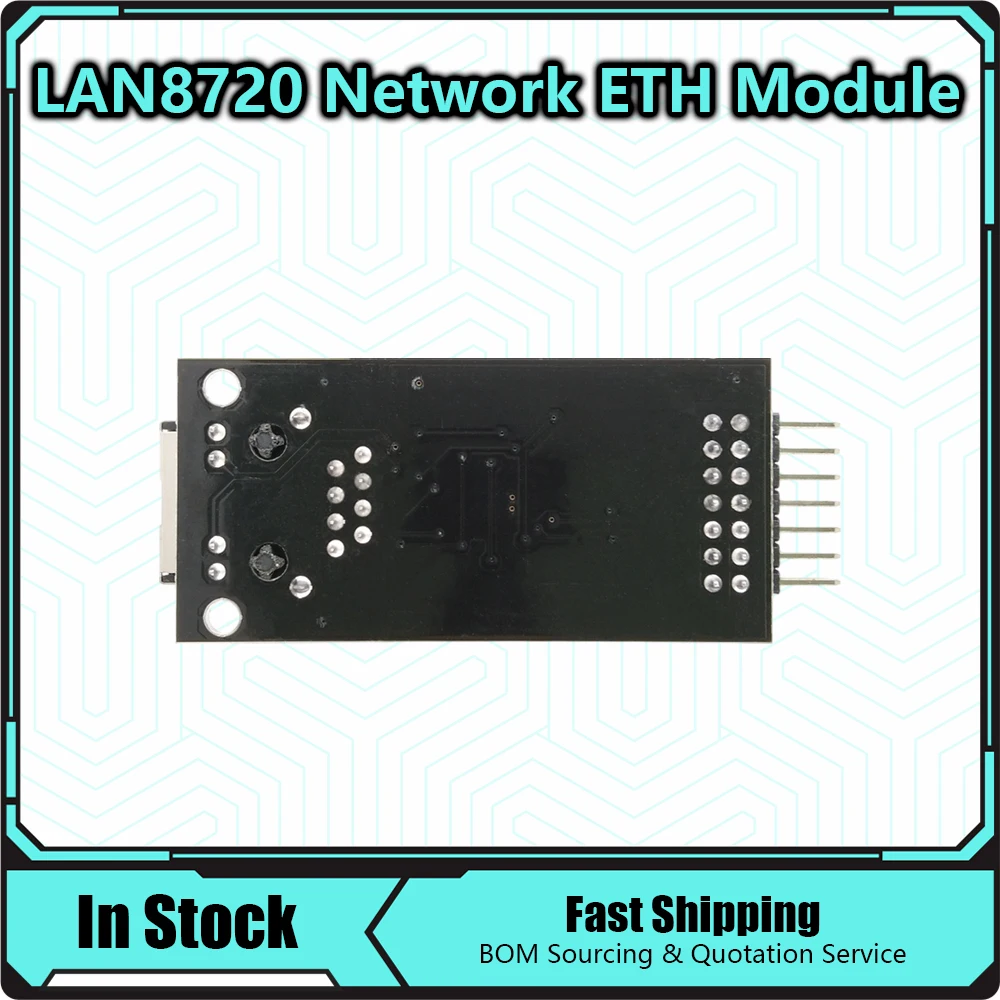 LAN8720 Module Network Module Ethernet Transceiver RMII Interface Development Board ForArduino UNO R3