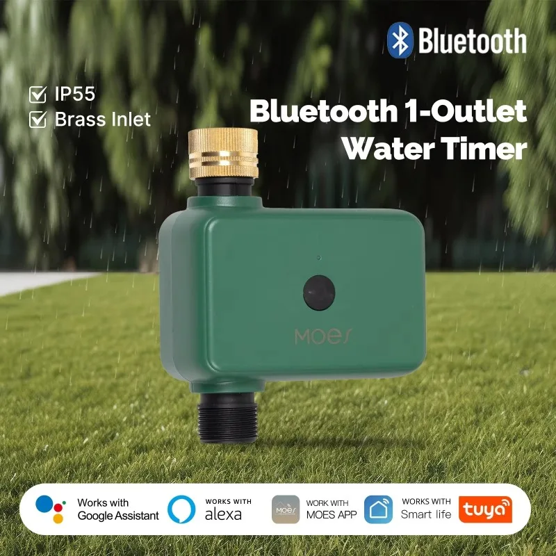 Intelligent One Outlet Valve Nozzle Watering Timer Automatic Programmable Controller Rainfall Delay Filter Washer Fast Delivery